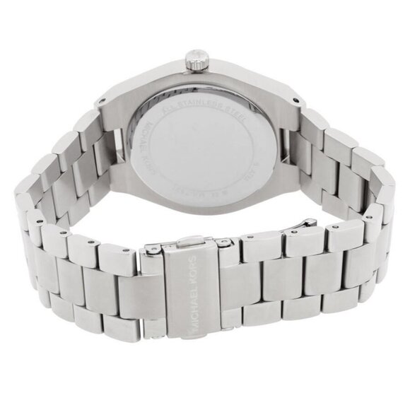 NWT Authentic Michael Kors Lennox Quartz Silver Dial Women's Watch - Picture 3 of 3